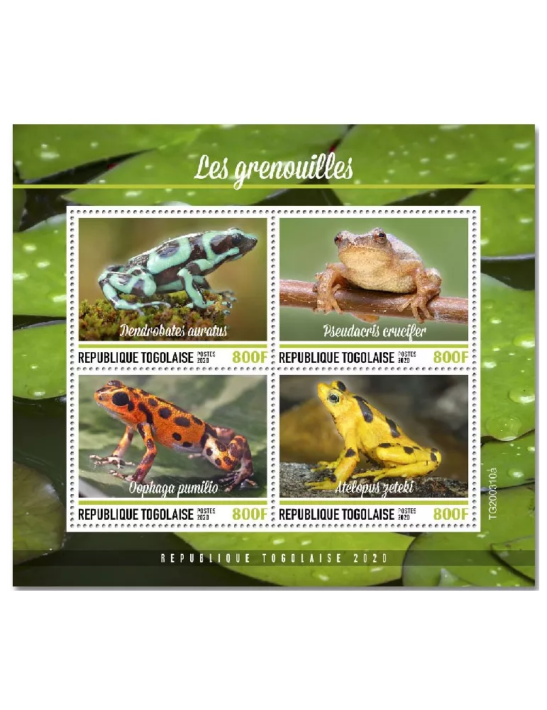 n° 8457/8460 - Timbre TOGO Poste