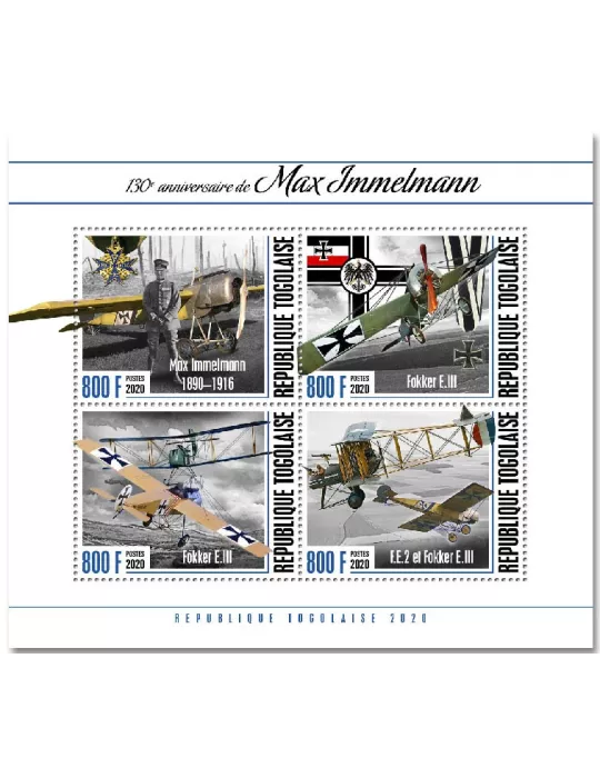 n° 8477/8480 - Timbre TOGO Poste