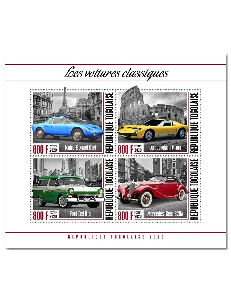 n° 8519/8522 - Timbre TOGO Poste