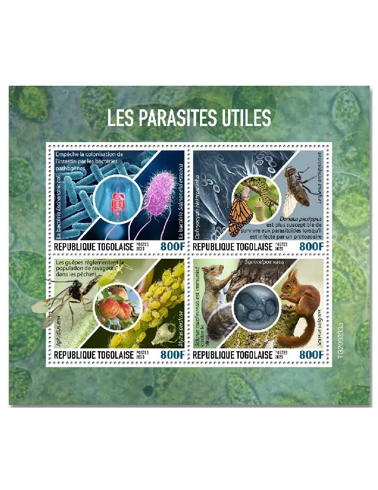 n° 8547/8550 - Timbre TOGO Poste