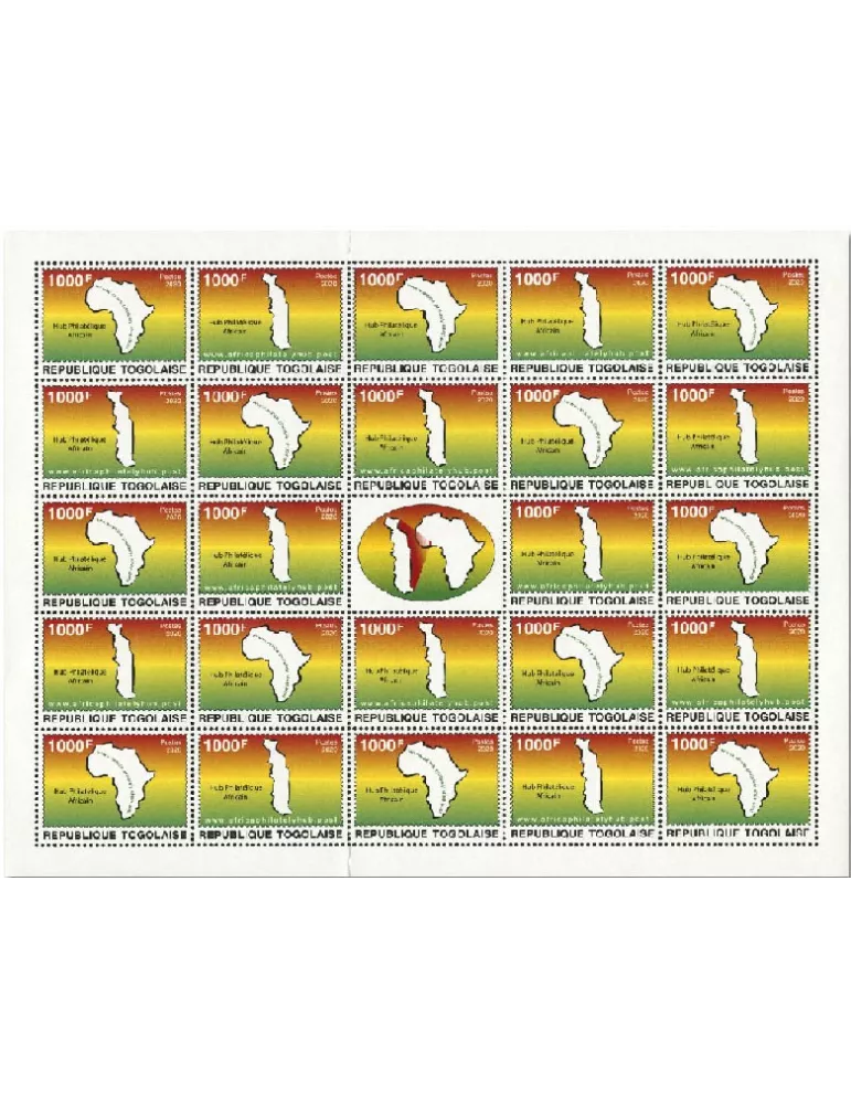 n° 8570/8573 - Timbre TOGO Poste