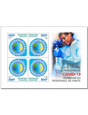 n° 8576/8579 - Timbre TOGO Poste