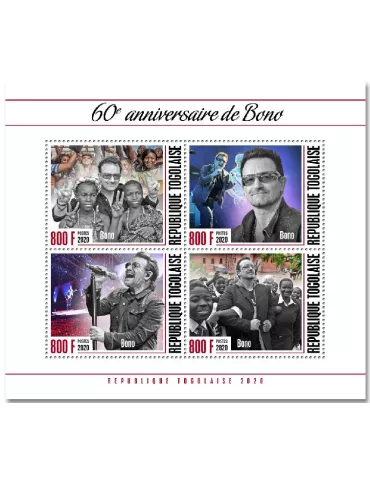 n° 8612/8615 - Timbre TOGO Poste
