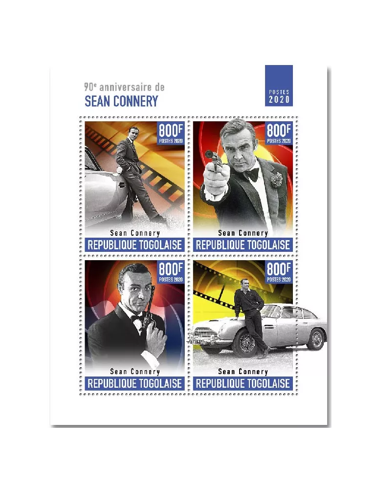 n° 8654/8657 - Timbre TOGO Poste