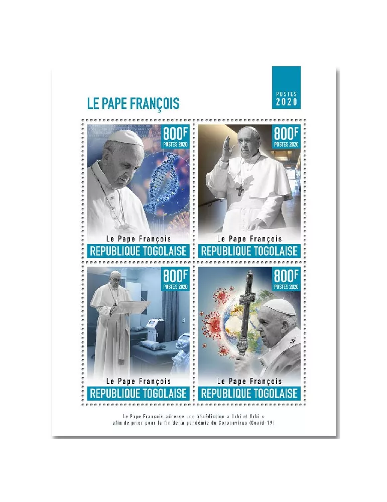 n° 8687/8690 - Timbre TOGO Poste