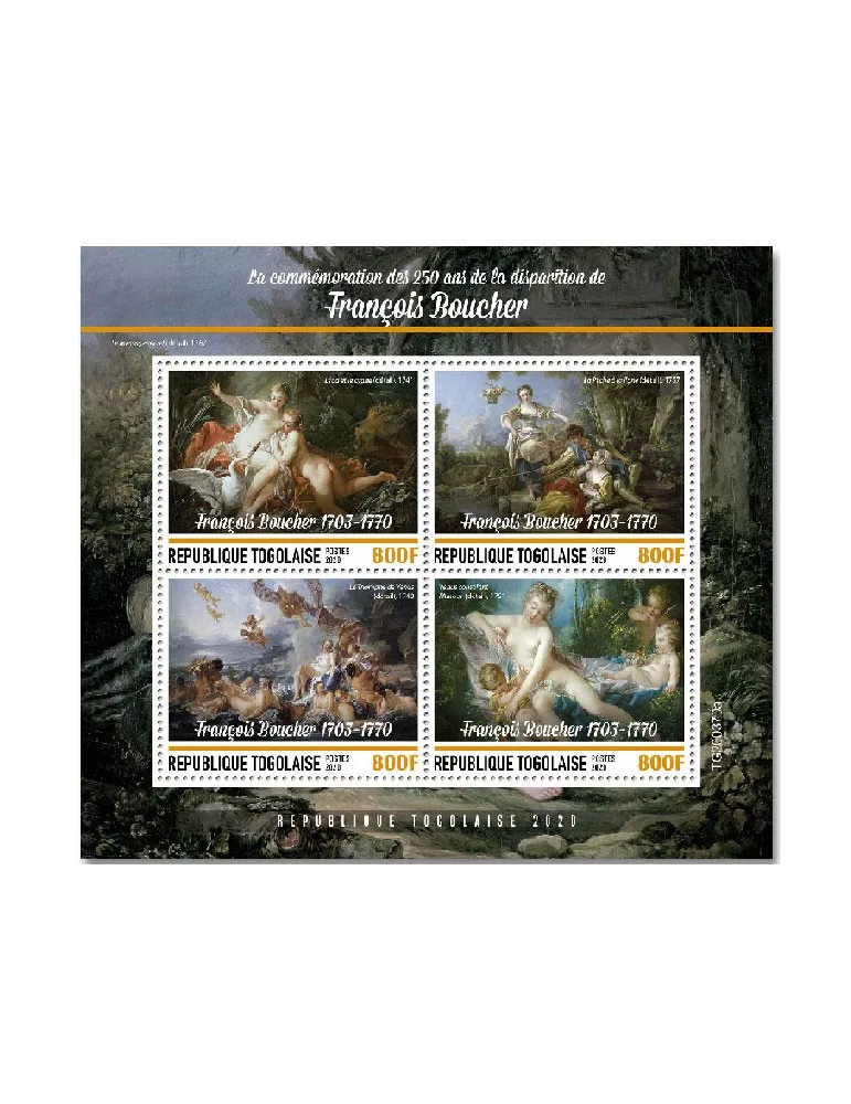 n° 8735/8738 - Timbre TOGO Poste