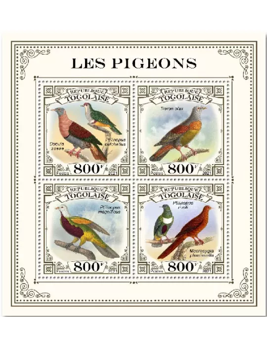 n° 8855/8858 - Timbre TOGO Poste