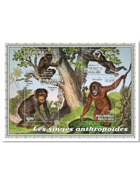 n° 8879/8882 - Timbre TOGO Poste