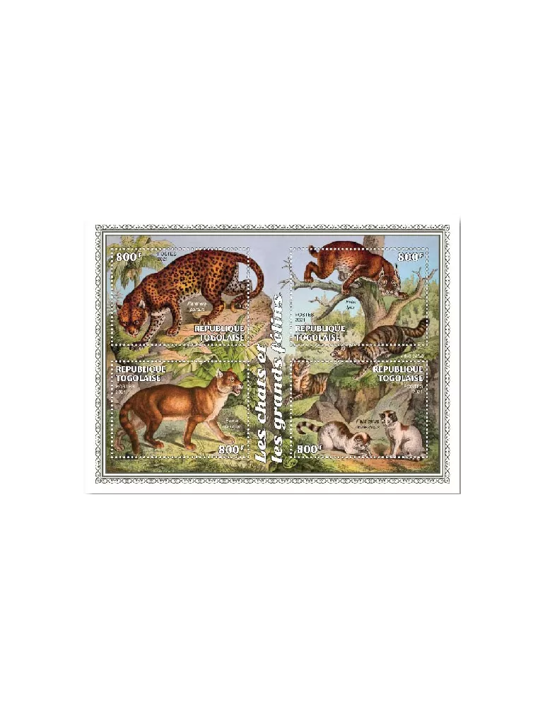 n° 8887/8890 - Timbre TOGO Poste