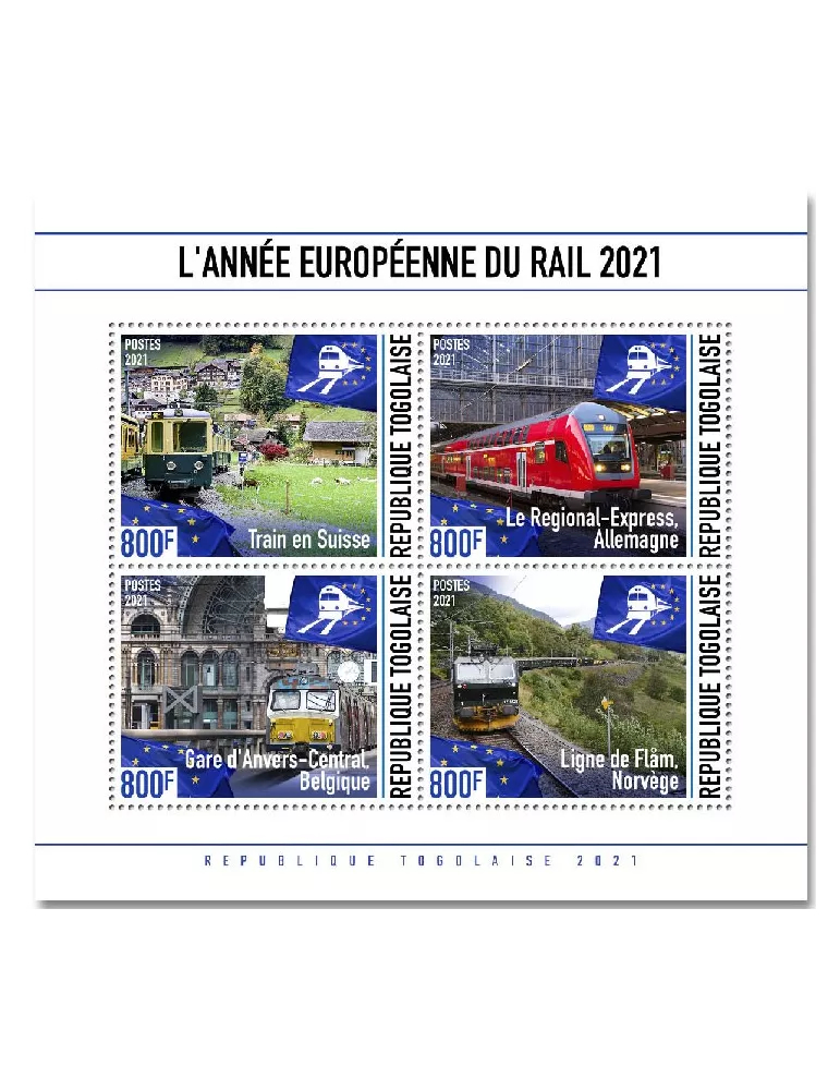n° 8929/8932 - Timbre TOGO Poste