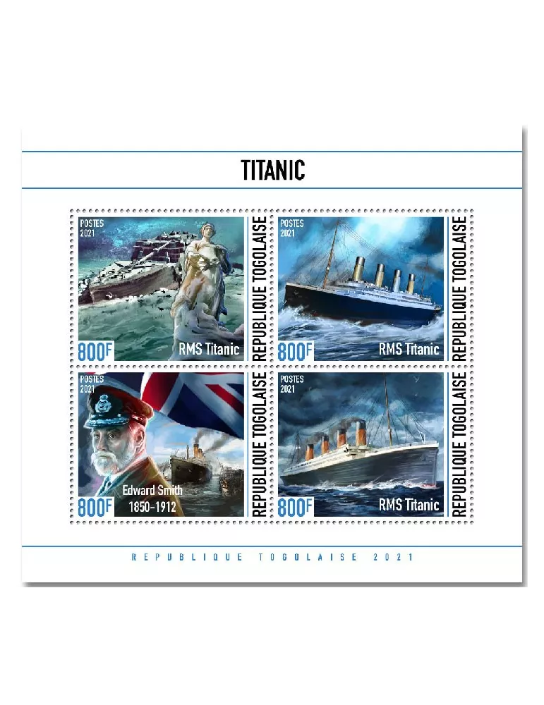 n° 8937/8940 - Timbre TOGO Poste