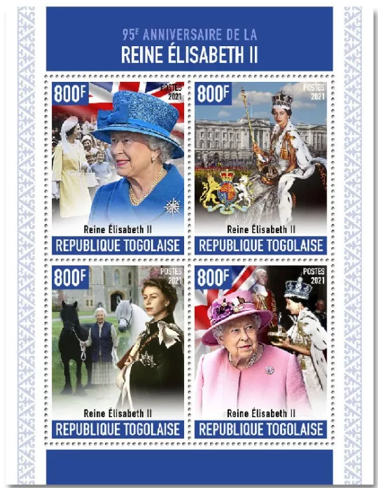 n° 8965/8968 - Timbre TOGO Poste