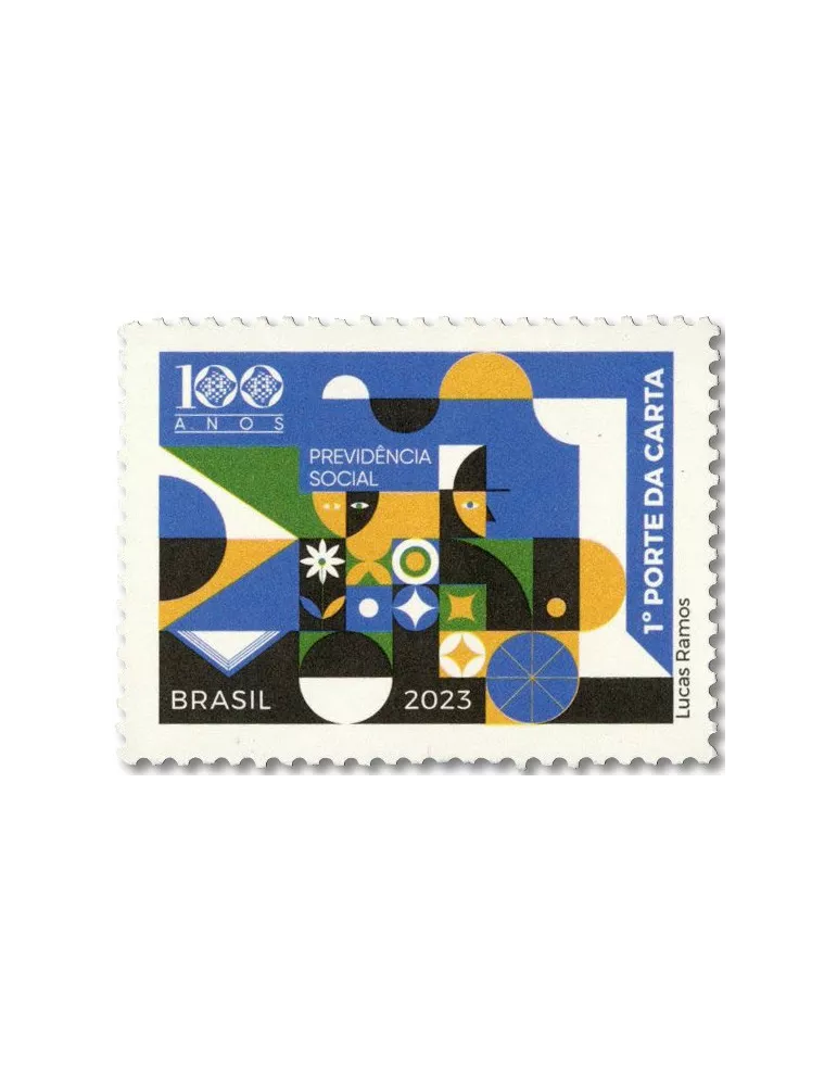 n° 3959 - Timbre BRESIL Poste