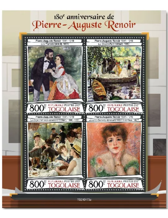 n° 9005/9008 - Timbre TOGO Poste