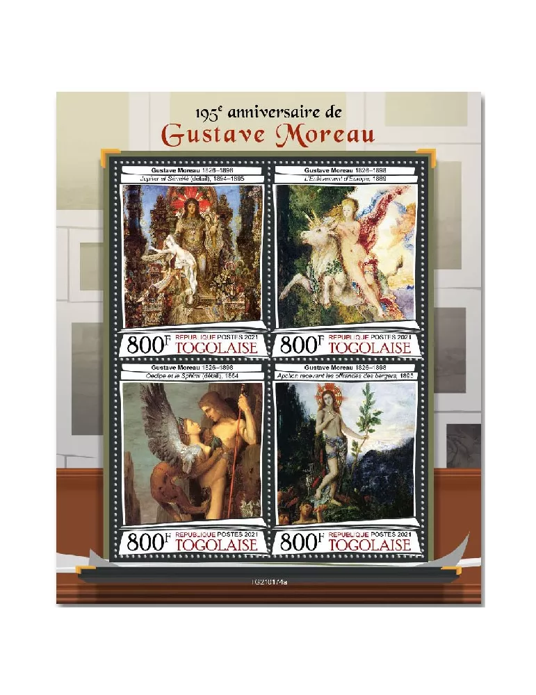 n° 9009/9012 - Timbre TOGO Poste