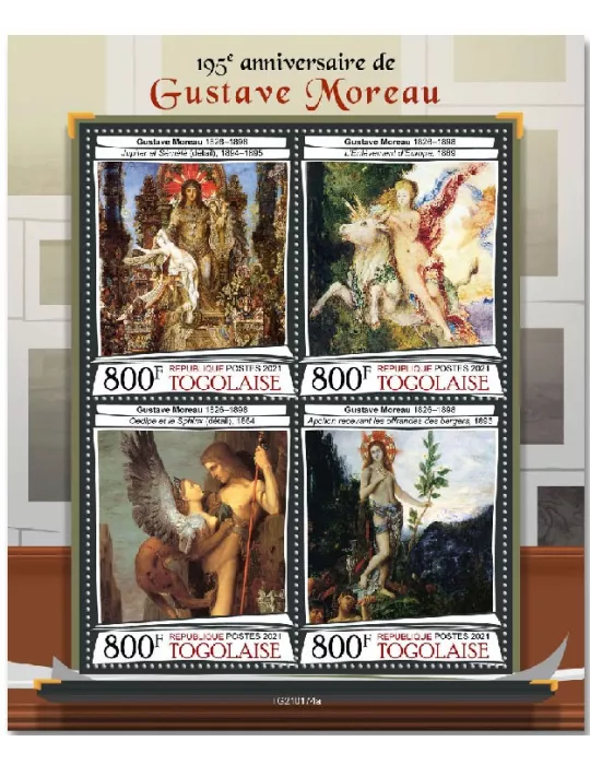 n° 9009/9012 - Timbre TOGO Poste