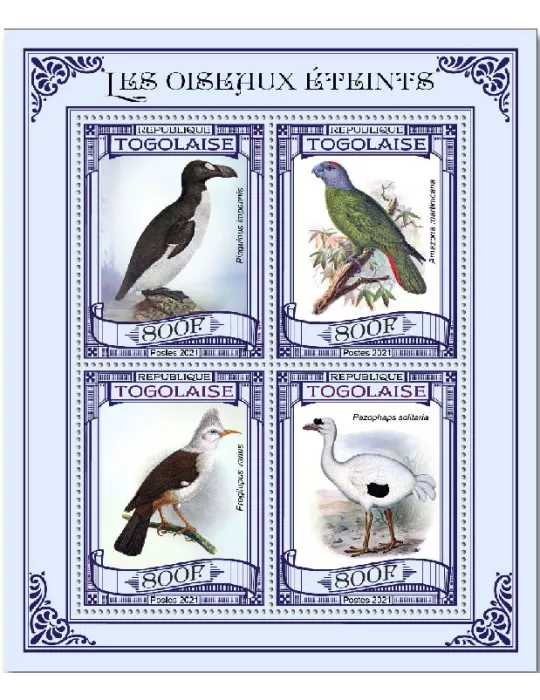 n° 9027/9030 - Timbre TOGO Poste