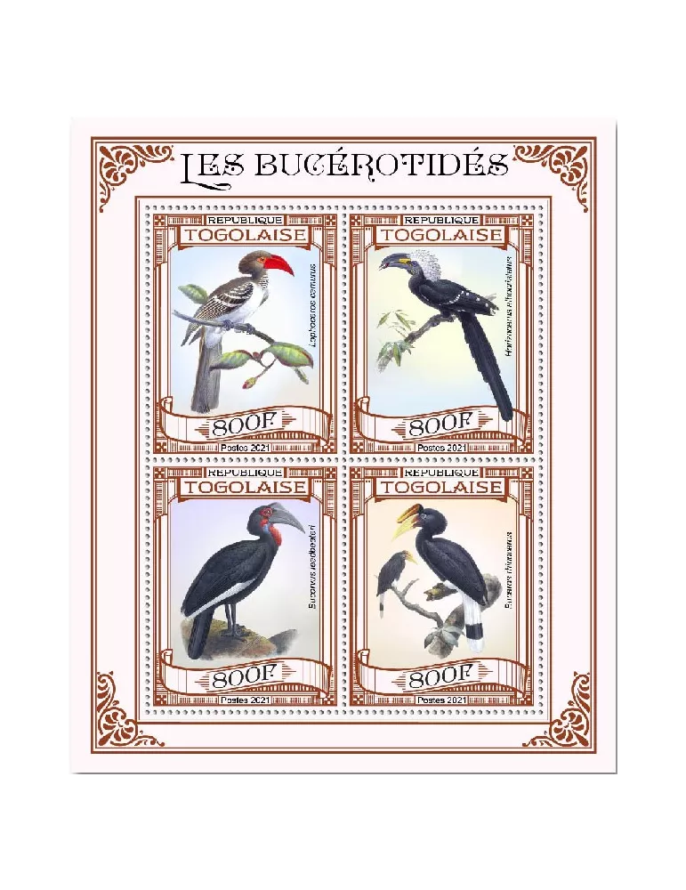 n° 9071/9074 - Timbre TOGO Poste