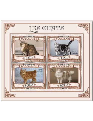 n° 9091/9094 - Timbre TOGO Poste