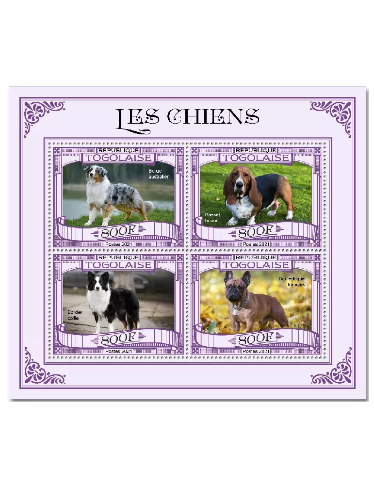 n° 9095/9098 - Timbre TOGO Poste