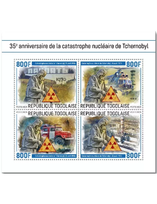 n° 9103/9106 - Timbre TOGO Poste