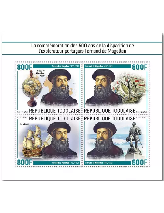 n° 9123/9126 - Timbre TOGO Poste