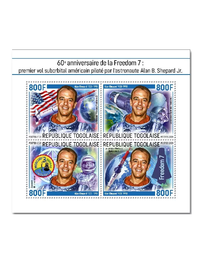 n° 9143/9146 - Timbre TOGO Poste