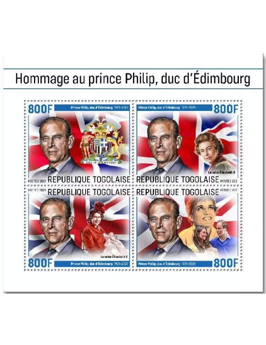 n° 9147/9150 - Timbre TOGO Poste