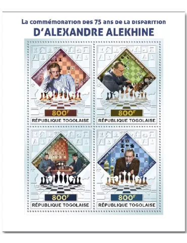 n° 9155/9158 - Timbre TOGO Poste