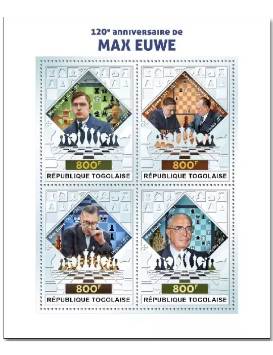 n° 9179/9182 - Timbre TOGO Poste