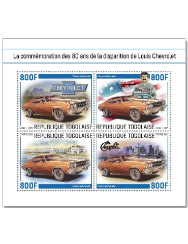 n° 9219/9222 - Timbre TOGO Poste