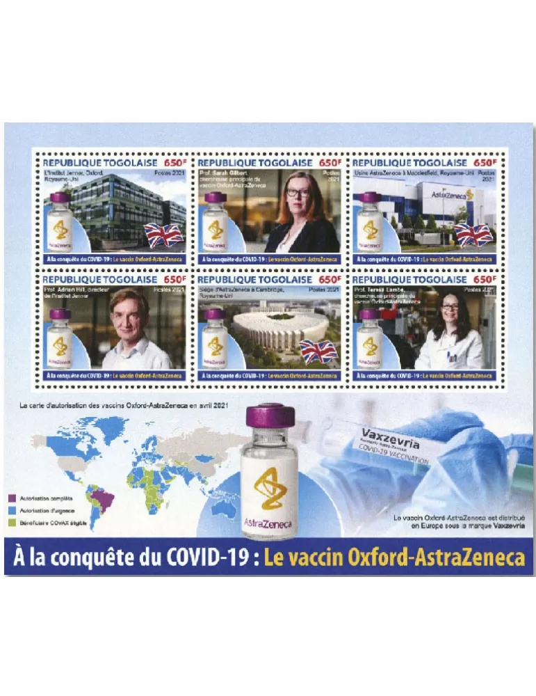 n° 9235 - Timbre TOGO Poste