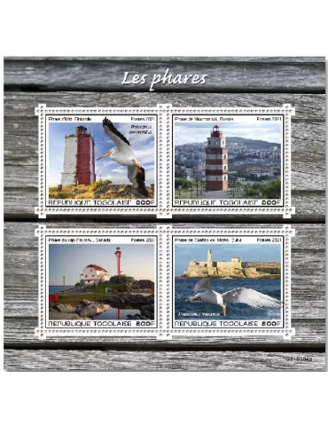 n° 9293/9296 - Timbre TOGO Poste