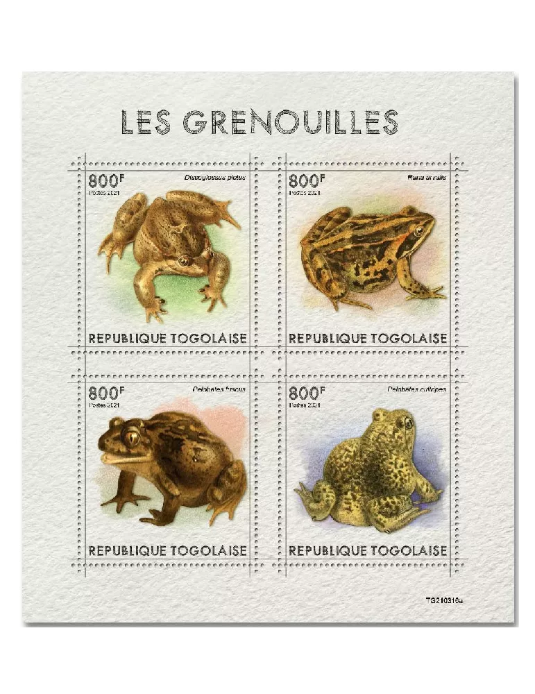 n° 9341/9344 - Timbre TOGO Poste