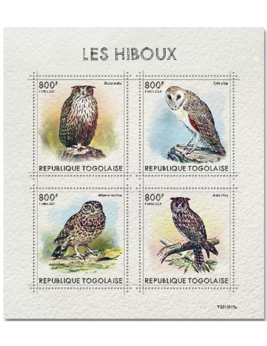 n° 9345/9348 - Timbre TOGO Poste