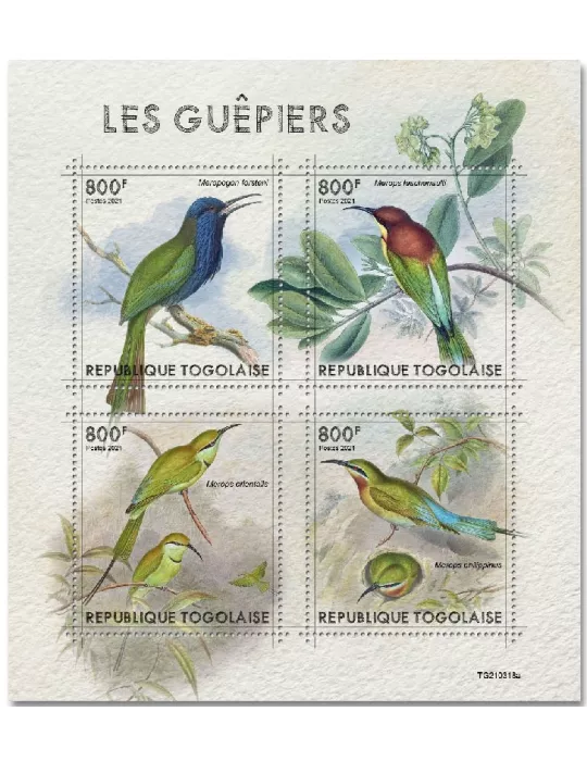 n° 9349/9352 - Timbre TOGO Poste