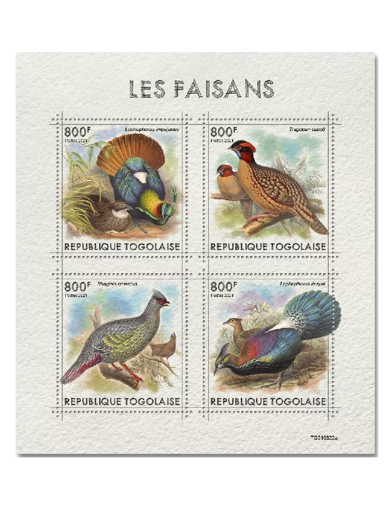 n° 9365/9368 - Timbre TOGO Poste