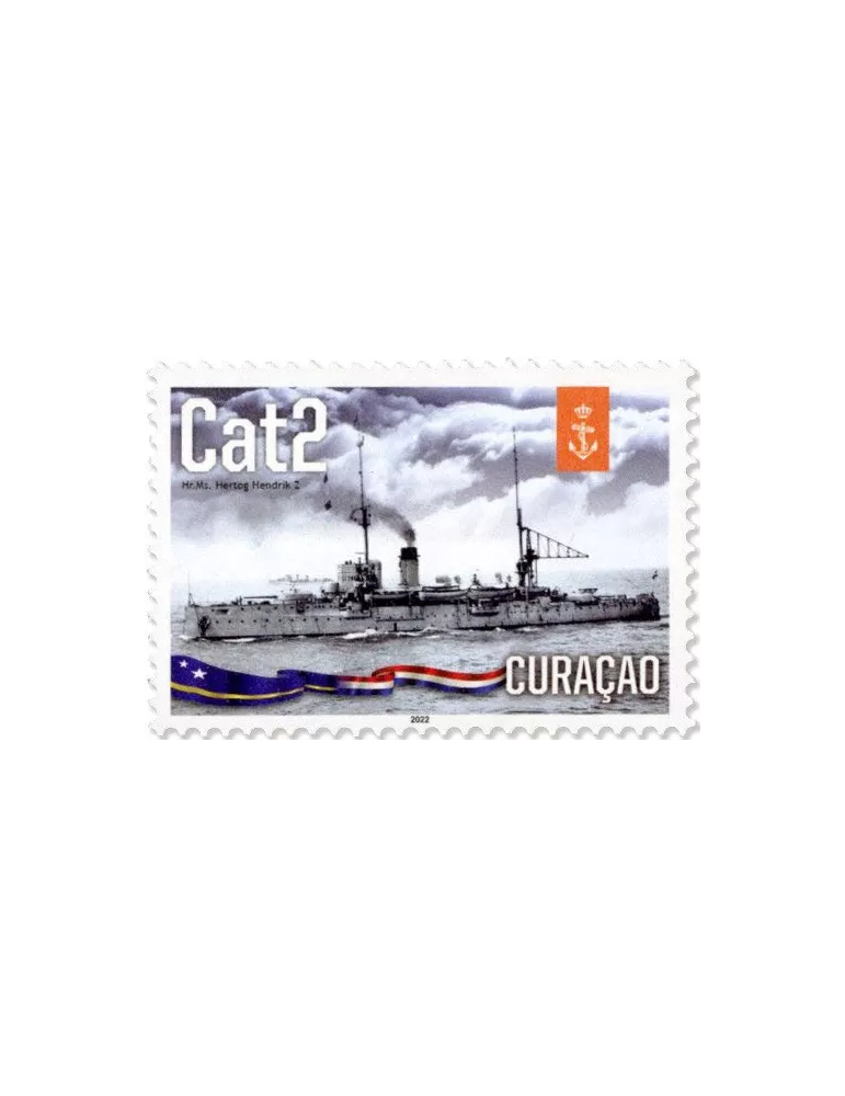 n° 757/764 - Timbre CURACAO Poste