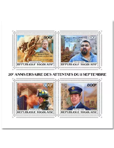 n° 9409/9412 - Timbre TOGO Poste