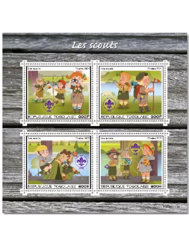 n° 9417/9420 - Timbre TOGO Poste