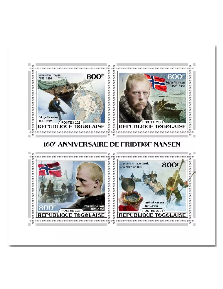 n° 9441/9444 - Timbre TOGO Poste