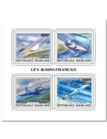 n° 9445/9448 - Timbre TOGO Poste