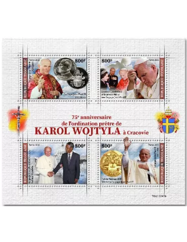 n° 9465/9468 - Timbre TOGO Poste