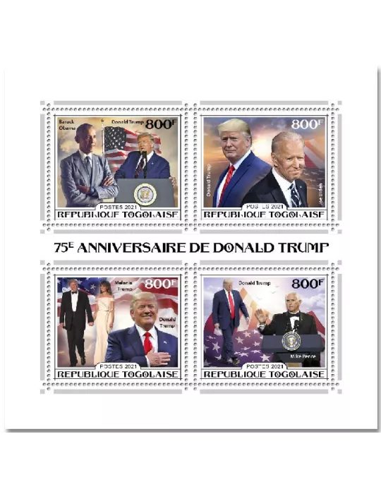 n° 9469/9472 - Timbre TOGO Poste