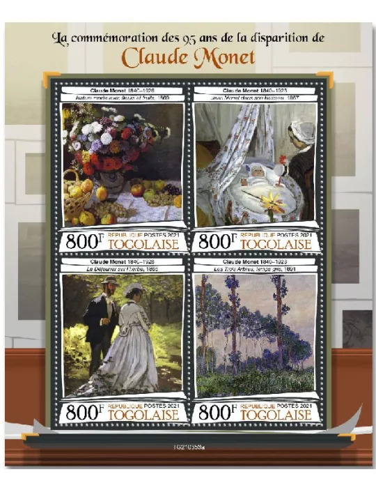 n° 9489/9492 - Timbre TOGO Poste