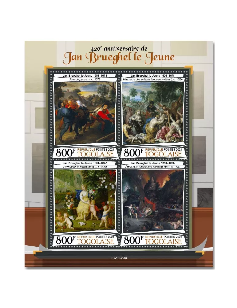 n° 9493/9496 - Timbre TOGO Poste