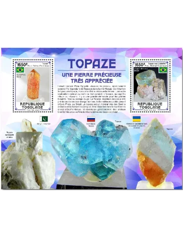n° 9521/9522 - Timbre TOGO Poste