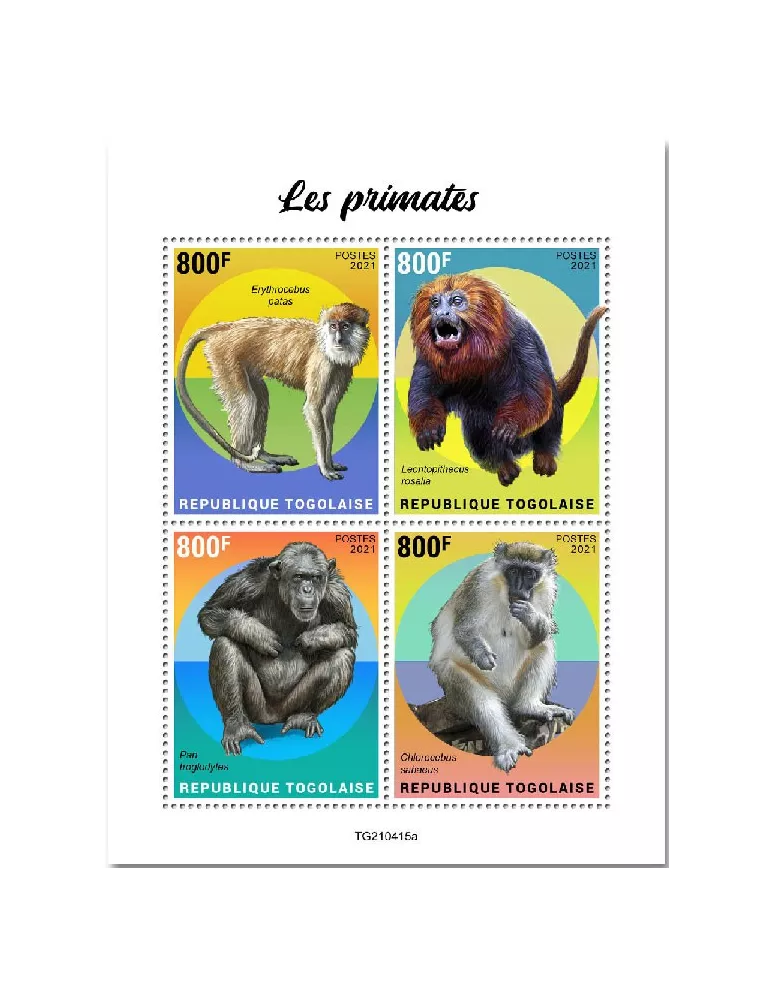 n° 9567/9570 - Timbre TOGO Poste