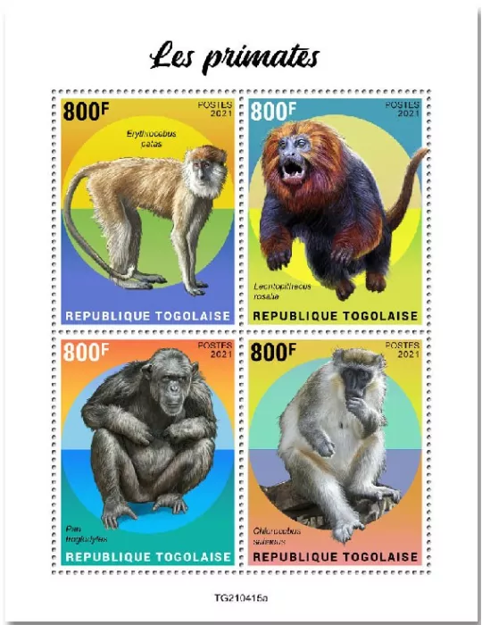 n° 9567/9570 - Timbre TOGO Poste