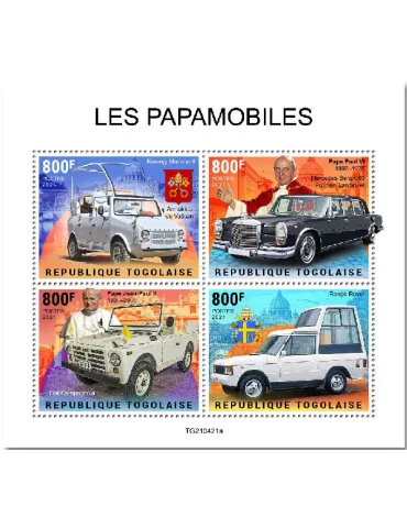 n° 9591/9594 - Timbre TOGO Poste